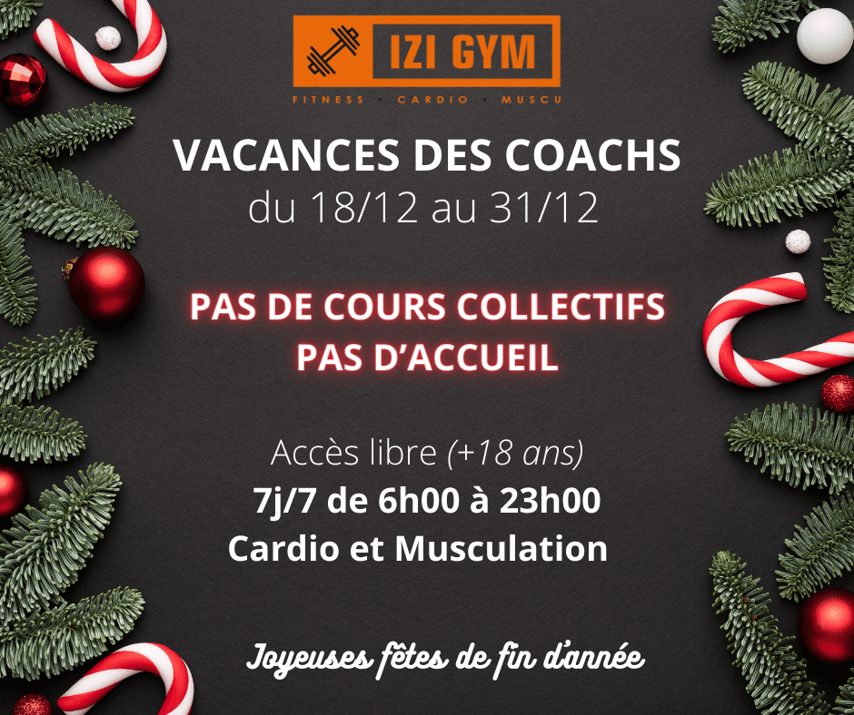 VACANCES DES COACHS