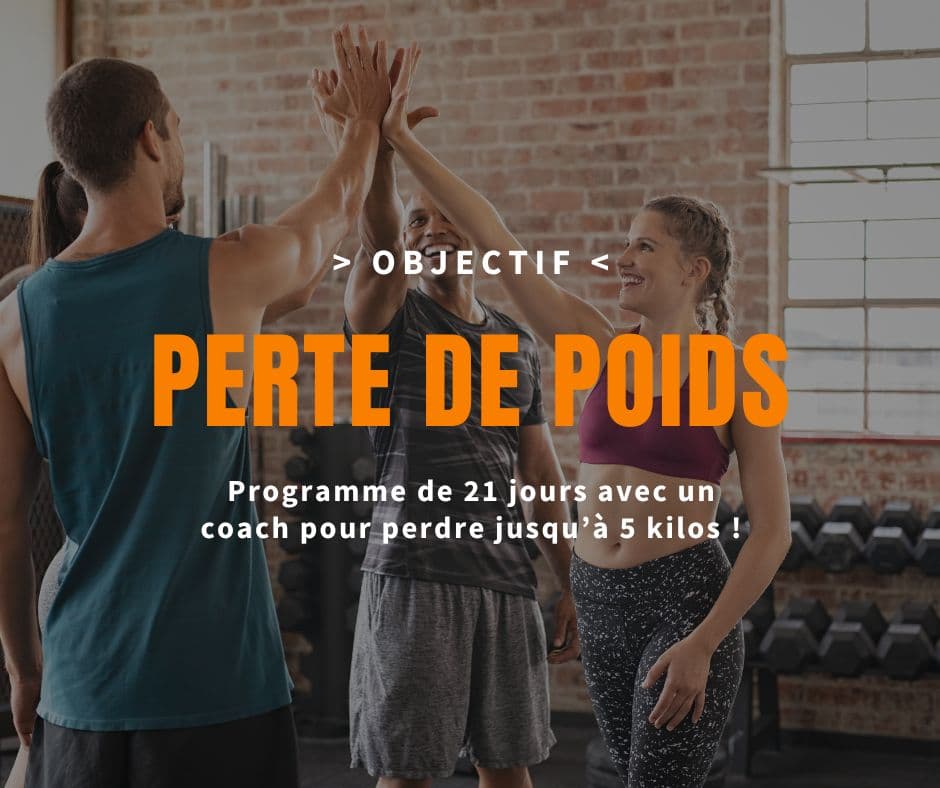 21 Jours pour perdre du poids avec un Coach